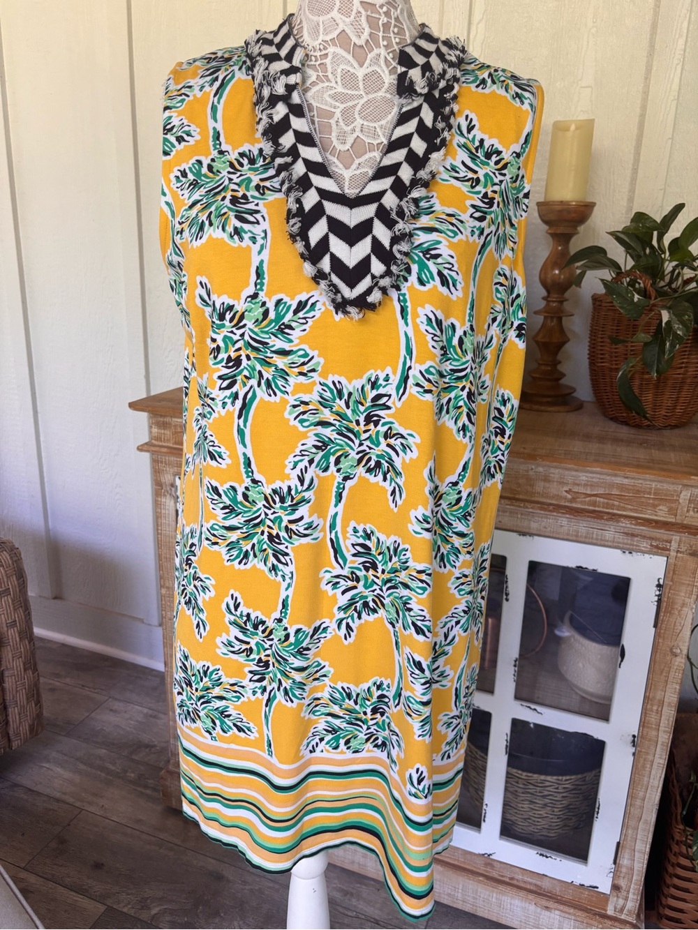 Crown & Ivy Tropical Dress